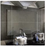  Kuhinjska zaščitna obloga prozorna 70x50 cm kaljeno steklo