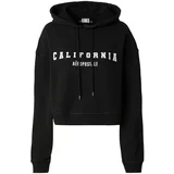 AÉROPOSTALE Sweater majica 'CALIFORNIA' crna / bijela