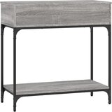  Konzolni stol siva boja hrasta 75x34,5x75 cm konstruirano drvo | Eponuda.com