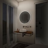  NIMCO ZP 26000R - LED ogledalo za kupatilo sa pozadinskim osvetljenjem 6500K, prečnik 60 cm, IP44 | Eponuda.com