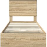  Krevet s od storage Sonoma hrast 90 x 200 cm Konstruirano drvo | shoptok.hr