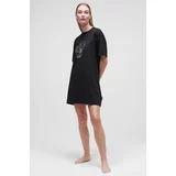 Karl Lagerfeld Gornji dio pidžame na zakopčavanje za žene, boja: crna