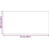  Samoljepljive PVC podne daske 30 5 x 61 cm 28 pcs PVC - Prugasta smeđa | shoptok.hr