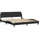  Krevet Viana s madracem crno-bijeli 180 x 200 cm od umjetne kože | shoptok.hr