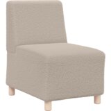 SOFA Chiar 2 pcs Svjetlosiva 55 x 74 x 82 cm Baršunasta tkanina | shoptok.hr