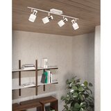 Eglo davida reflektor/4, led, gu10, 4x5w, 4x400lm, krom/bijela | shoptok.hr