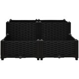  Povišena gredica 80 x 80 x 38 cm od polipropilena | shoptok.hr