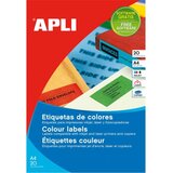 Apli samolepilne etikete (70 x 37 mm), 20/1, rumene Cene