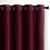 Restilo Bordo zavjesa za djelomično zamračenje od samta 140x270 cm Eyelets – | shoptok.hr
