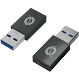 DONN10G Adapter for USB-A to USB-C 2Pack