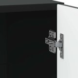  Noćni ormar Crna 43 x 34 5 x 47 cm Konstruirano drvo | shoptok.hr