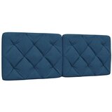 Posteljni okvir brez vzmetnice modra 120x200 cm tkanina, (21829106) | Shoptok.si