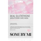 SOMEBYMI Clinical Solution Glutathione Brightening Care Mask revitalizacijska tekstilna maska za poenotenje tona kože 20 g | Shoptok.si