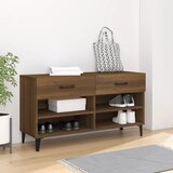 The Living Store Omarica za čevlje rjavi hrast 102x35x55 cm konstruiran les - Omarica Za Čevlje, (21433900) Cene