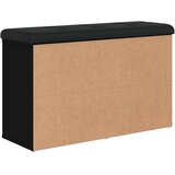  Klupa za cipele crna 82 x 32 x 50 cm od konstruiranog drva | shoptok.hr