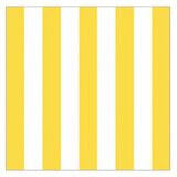 PPD Papperproducts Design Stripes - Salvete - Stripes, Yellow, 33x33 cm | Eponuda.com