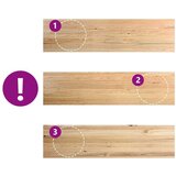  Prozorske klupice 2 kom 160x40x2 cm netretirane masivne hrast | shoptok.hr