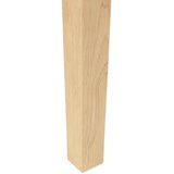  Trpezarijske stolice 2 pcs Prirodna 50 x 52,5 x 91 cm | shoptok.hr