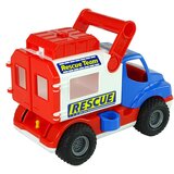 Blue and White Polesie ConsTruck Rescue Car 41937 | shoptok.hr
