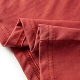  Dječja majica s dugim rukavima tamnocrvena 140 | shoptok.hr