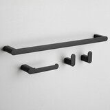 REA Bath Set kopalniških dodatkov Mati Black 4 deli | Shoptok.si