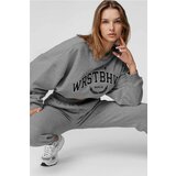 Madmext Women's Anthracite Tracksuit Suit Mg835 Cene