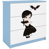  Dječja komoda - DJEVOJČICA - plava | shoptok.hr