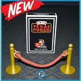 karte za poker 100% plastika jumbo index, crne