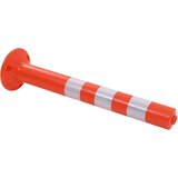  Cestovni stupovi za kontrolu prometa 5 kom plastični 75 cm | shoptok.hr