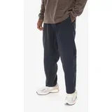 Pamučne hlače Loose Tapered Pant boja: tamno plava, široke, srednje visoki struk, G103.OGT-cream