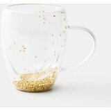 Sinsay Staklena šalica s dvostrukim dnom | shoptok.hr