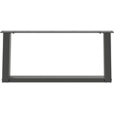 Noge za klub stolić U-oblik 2 kom antracit 70 x (30-31) cm čelik | shoptok.hr
