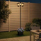  Lampion sa 3 glave s posadnikom Crna 32 x 32 x 188 cm Cene