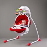 CARETERO Hrošč električni gugalnik rdeča | Shoptok.si