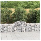  Lučne gabionske košare 9 kom 200x30x60/80 cm pocinčano željezo | shoptok.hr