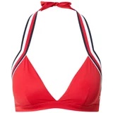 Tommy Hilfiger Underwear Bikini gornji dio tamno plava / crvena / bijela