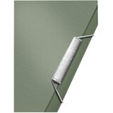  FASCIKL KLAPA S GUMICOM PP A4 STYLE LEITZ 39770053 METALIK ZELENI | shoptok.hr