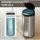  Kanta za otpad 42L senzorska meko zatvaranje nehrđajući čelik | shoptok.hr