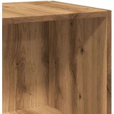 vidaXL Stranska mizica artisan hrast 33x33x34 cm inženirski les | Shoptok.si