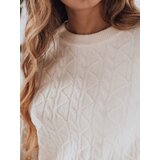 DStreet Damski sweter BRAVINA ecru | Shoptok.si