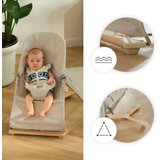 Kinderkraft Ležaljka MIMI, bež lesena | Shoptok.si