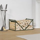  Stalak za drva 70x43x34,5 cm hladno valjani čelik | Eponuda.com