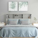  Uzglavlje s ormarićem siva boja betona 160 x 19 x 103,5 cm | shoptok.hr