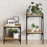 Police za knjige 4 pcs Smeđa 40 x 40 x 1,5 cm Konstruirano drvo | Eponuda.com