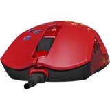 Rampage Miš gaming SMX-R66 ROCKET Ultra Light Red RGB LED 12000dpi | Eponuda.ba