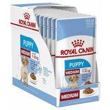 Royal Canin dog puppy medium preliv 10x140g Cene