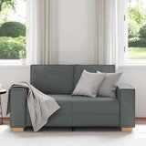 vidaXL Dvosjed Sofa Tamno siva 120 cm Tkanina | shoptok.hr