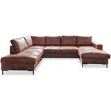 MID.YOU SEDEŽNA GARNITURA, mikrovlakna rjava | Shoptok.si