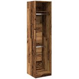 vidaXL Garderobna omara starinski les 50x50x200 cm inženirski les | Shoptok.si