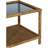 Ixia Stolić za kavu sa staklenom pločom stola u prirodnoj boji 40x90 cm – | shoptok.hr